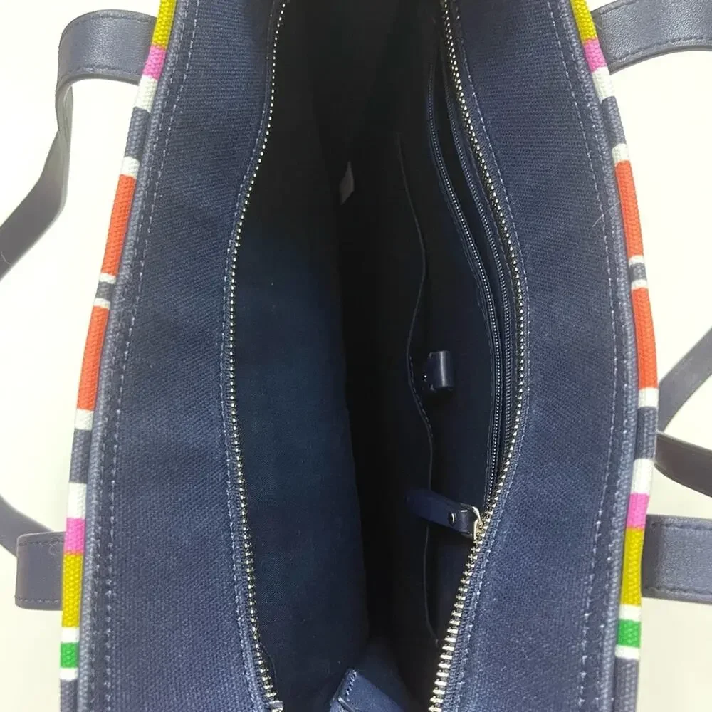 Kate Spade Kitt Large Striped Tote